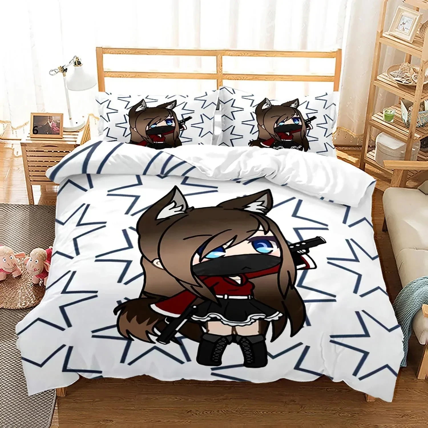 3D Printed Gacha Life Bedding Set Boys Girls Twin Queen Size Duvet Cover Pillowcase Bed Kids Adult Fashion Home Textileextile
3D Printed Gacha Life Bedding Set Boys Girls Twin Queen Size Duvet Cover Pillowcase Bed Kids Adult Fashion Home Textileextile