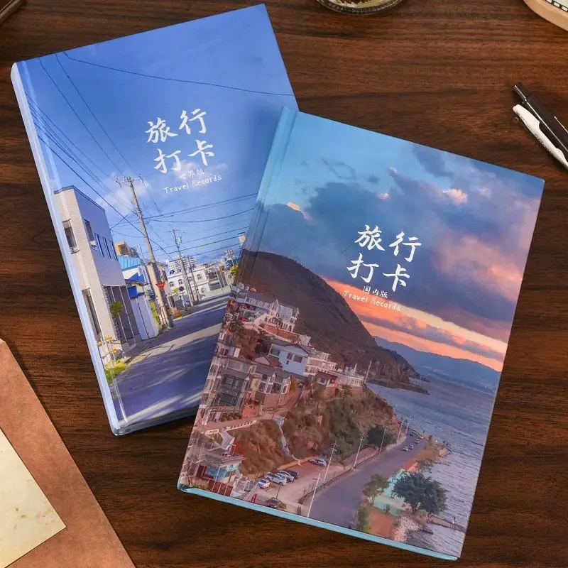 Travel ledger Sightseeing notes of world beauty Domestic scenery youth gift Valentine's Day creative birthday gift Book notebook
Travel ledger Sightseeing notes of world beauty Domestic scenery youth gift Valentine's Day creative birthday gift Book notebook