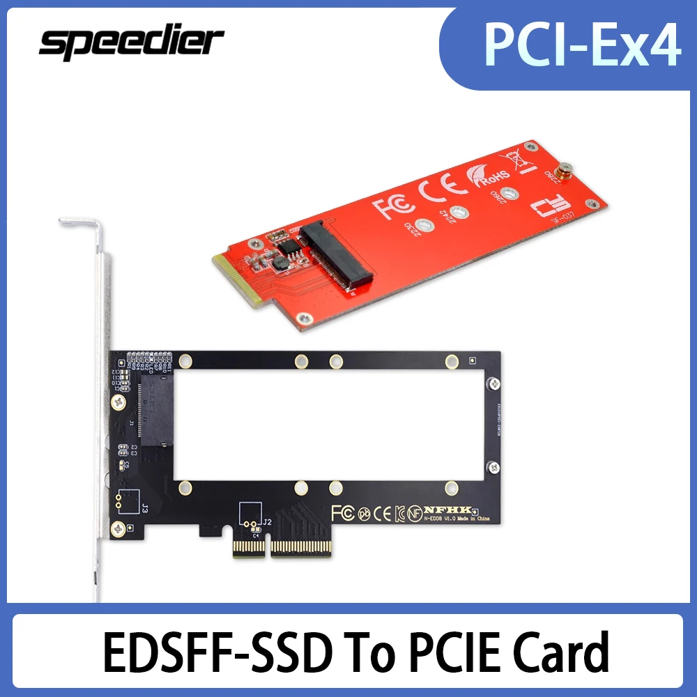 EDSFF-SSD To PCIE 4.0 3.0X4 Adapter Card Ruler 1U EDSFF GEN-Z/3 E1.S Solid State Short SSD Hard Disk Solid State Drive,converter
EDSFF-SSD To PCIE 4.0 3.0X4 Adapter Card Ruler 1U EDSFF GEN-Z/3 E1.S Solid State Short SSD Hard Disk Solid State Drive,converter