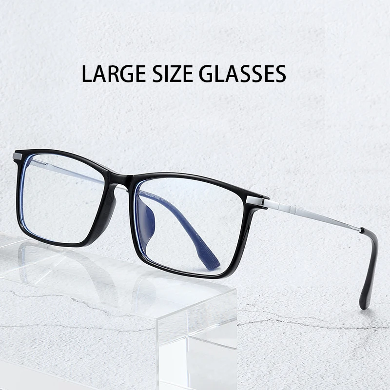 Large Face Glasses Man Myopia Square Eyewear Luxury Ultra Light2023 TR90 Square Black Optical Prescription Glasses Frame 2016
Large Face Glasses Man Myopia Square Eyewear Luxury Ultra Light2023 TR90 Square Black Optical Prescription Glasses Frame 2016