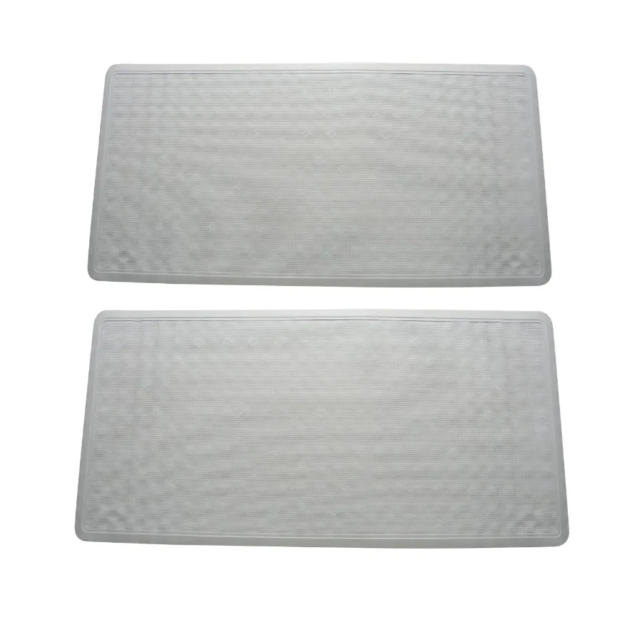 2 Pack Anti-Slip Jumbo Bath Mat in White
2 Pack Anti-Slip Jumbo Bath Mat in White