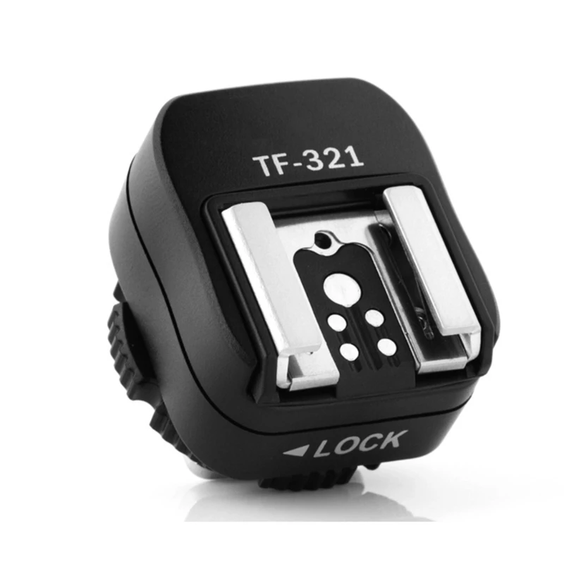TF321 Hot Shoe Flashing Conversion Adapter Connection Camera to External Flashing Adapter for 580EX 580EX II 550EX 430EX
TF321 Hot Shoe Flashing Conversion Adapter Connection Camera to External Flashing Adapter for 580EX 580EX II 550EX 430EX