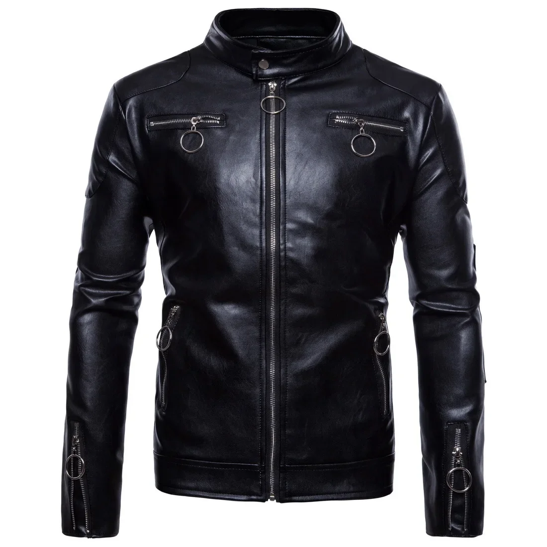 2023 Autumn/Winter New Leather Coat Large Men's Standing Collar Motorcycle Leather Coat Style Men's Leather Jacket Coat
2023 Autumn/Winter New Leather Coat Large Men's Standing Collar Motorcycle Leather Coat Style Men's Leather Jacket Coat