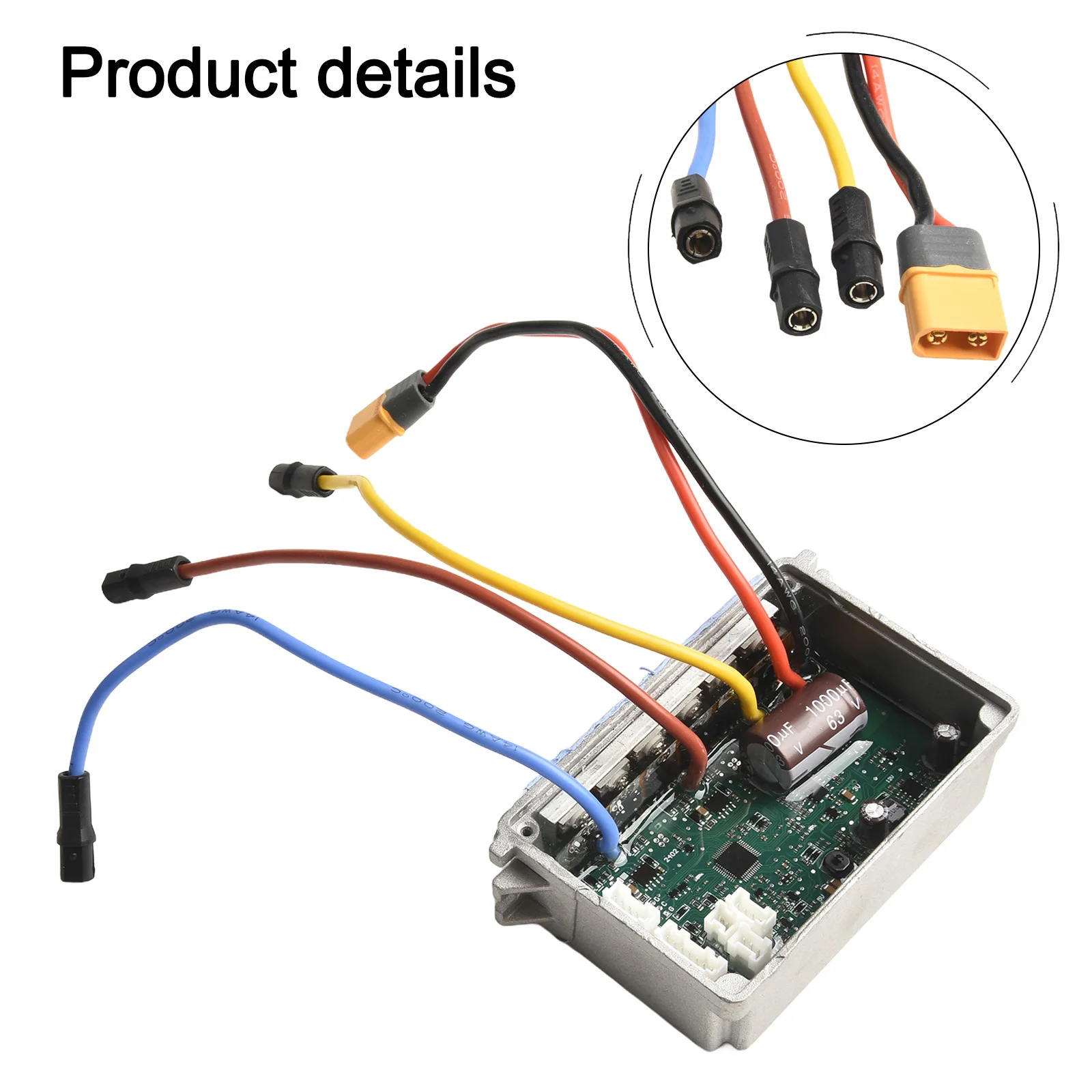 Electric Scooter PCB Electric Scooter Motherboard Silver Color Stable Performance 270g Weight Easy To Install High Reliability
Electric Scooter PCB Electric Scooter Motherboard Silver Color Stable Performance 270g Weight Easy To Install High Reliability