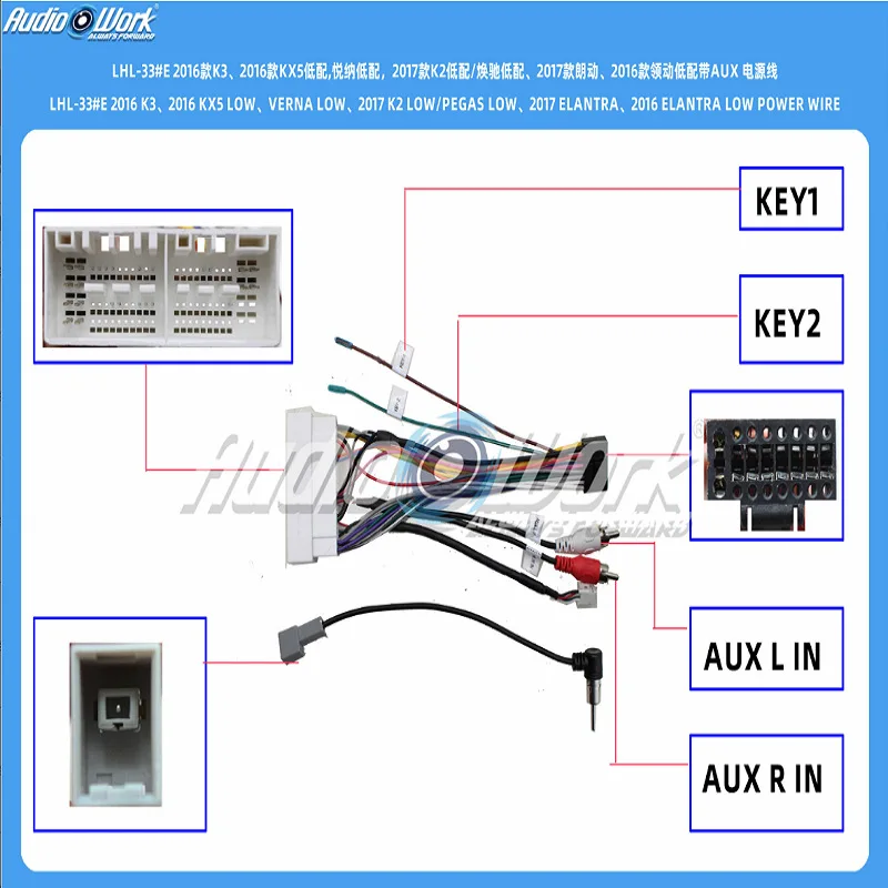 Wiring Harness Power Cable Android Car Radio FOR Hyundai Kia K3 KX5 Verna K2 K2 Elantra Elantra Lingdong
Wiring Harness Power Cable Android Car Radio FOR Hyundai Kia K3 KX5 Verna K2 K2 Elantra Elantra Lingdong