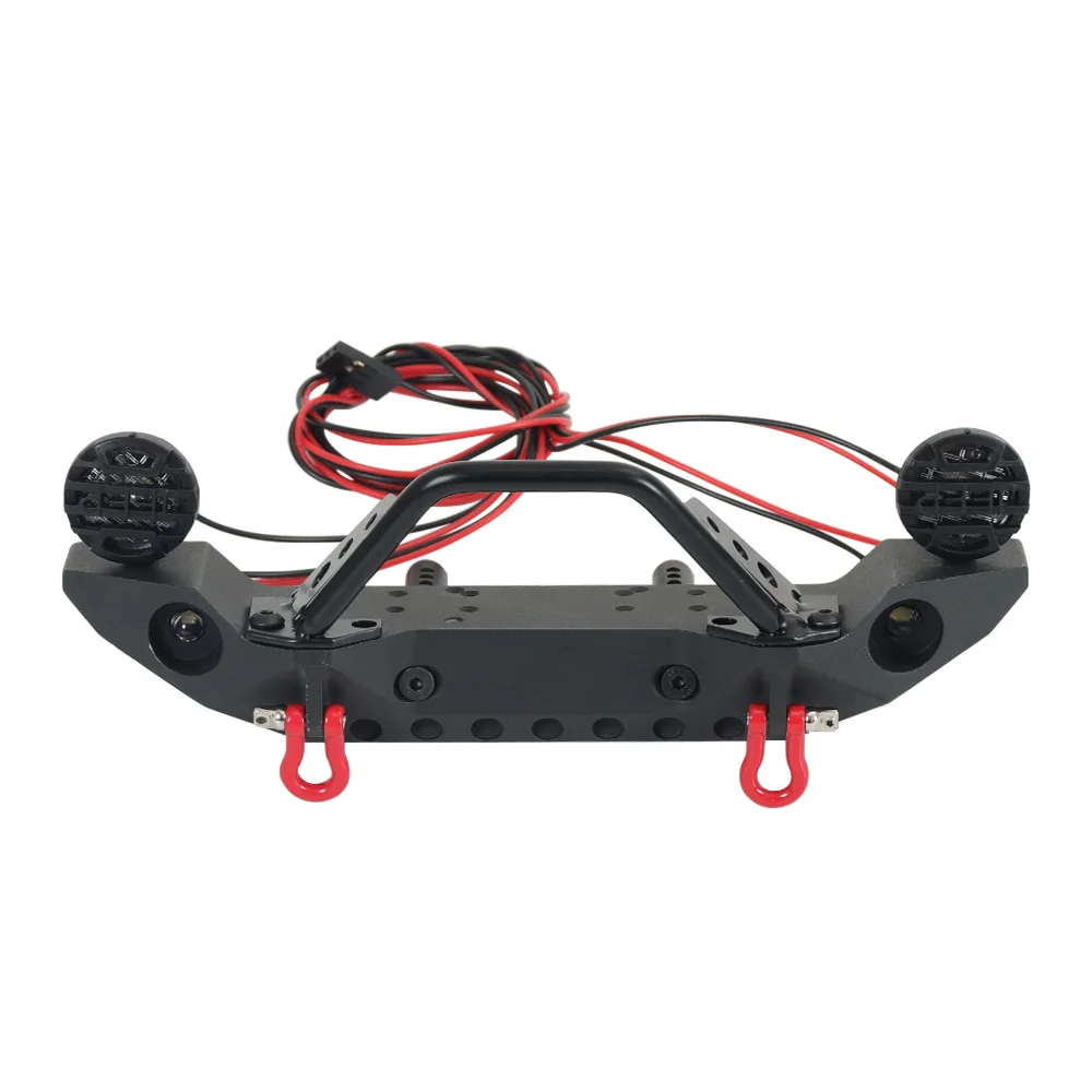 Металлический бампер премиум-класса со светодиодной подсветкой для 1/10 RC Crawler Axial SCX10 90046 SCX10 III
Металлический бампер премиум-класса со светодиодной подсветкой для 1/10 RC Crawler Axial SCX10 90046 SCX10 III