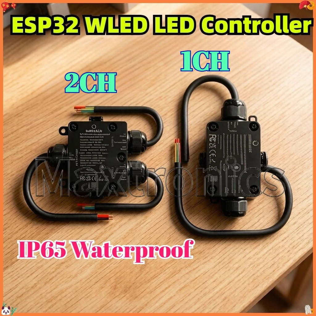 Контроллер DOMRAEM 1/2CH ESP32 WLED для светодиодных лент, водонепроницаемый IP65, с предохранителем 15/20А и синхронизацией музыки для WS2811, WS2812, SK6812, APA102
Контроллер DOMRAEM 1/2CH ESP32 WLED для светодиодных лент, водонепроницаемый IP65, с предохранителем 15/20А и синхронизацией музыки для WS2811, WS2812, SK6812, APA102
