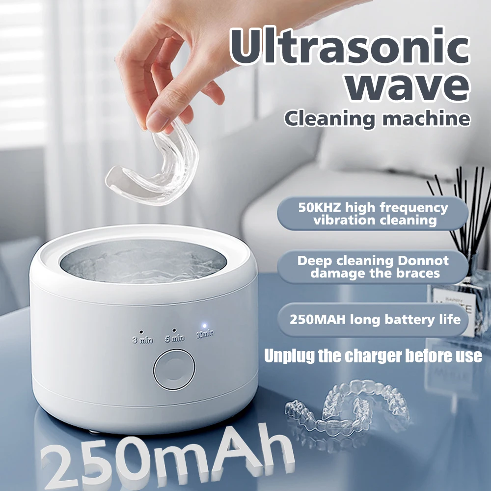 50KHZ Ultrasonic Cleaning Machine Eyeglass Washing Machine Household Braces Watches Jewelry Brush Timing Cleaning Machine New
50KHZ Ultrasonic Cleaning Machine Eyeglass Washing Machine Household Braces Watches Jewelry Brush Timing Cleaning Machine New