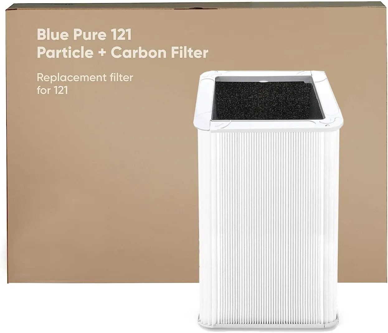Replacement Filter Compatible with Blue Pure 121 Air Purifier, HEPA & Activated Carbon, 1 Pack
Replacement Filter Compatible with Blue Pure 121 Air Purifier, HEPA & Activated Carbon, 1 Pack
