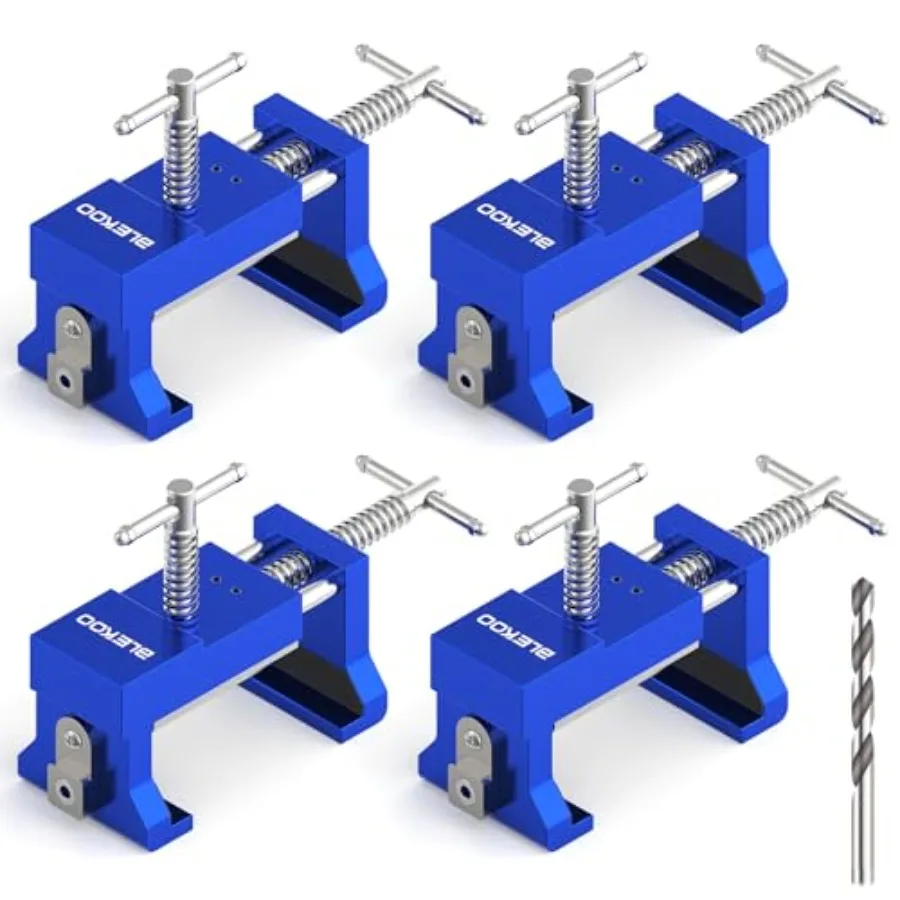 4 Pack Cabinet Clamps for Installation Solid Drilling Tool With Pilot Hole Guide
4 Pack Cabinet Clamps for Installation Solid Drilling Tool With Pilot Hole Guide