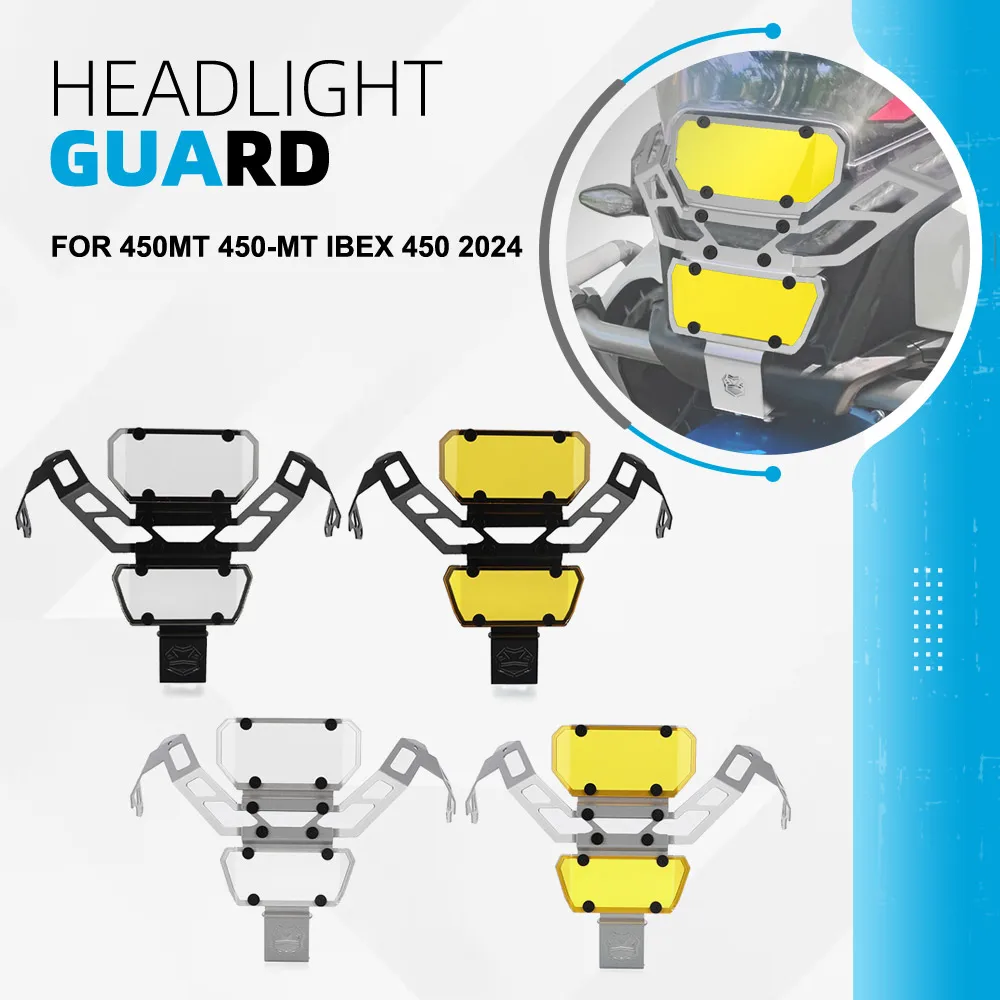 2025 2026 450 MT Headlight Guard FOR CFMOTO 450MT 450-MT IBEX 450 2024 Motorcycle Headlamp Grill Head Light Protections Cover
2025 2026 450 MT Headlight Guard FOR CFMOTO 450MT 450-MT IBEX 450 2024 Motorcycle Headlamp Grill Head Light Protections Cover