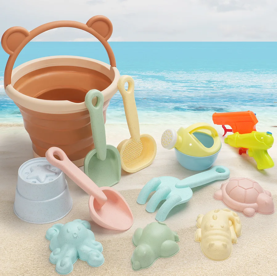 Beach toys, foldable storage buckets, beach shovels, water sprinklers, animal molds, essential gifts for the seaside in summer
Beach toys, foldable storage buckets, beach shovels, water sprinklers, animal molds, essential gifts for the seaside in summer