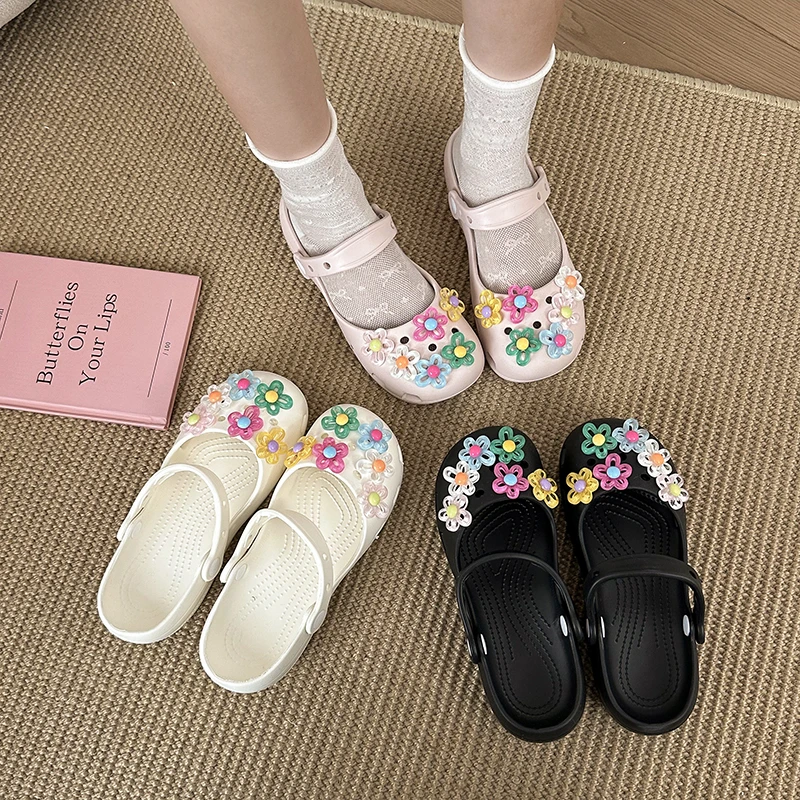 Dopamine Floral Summer Slippers Women's Comfortable Breathable Slip-On Slippers Versatile Home Casual Thick Bottom EVA Slippers
Dopamine Floral Summer Slippers Women's Comfortable Breathable Slip-On Slippers Versatile Home Casual Thick Bottom EVA Slippers