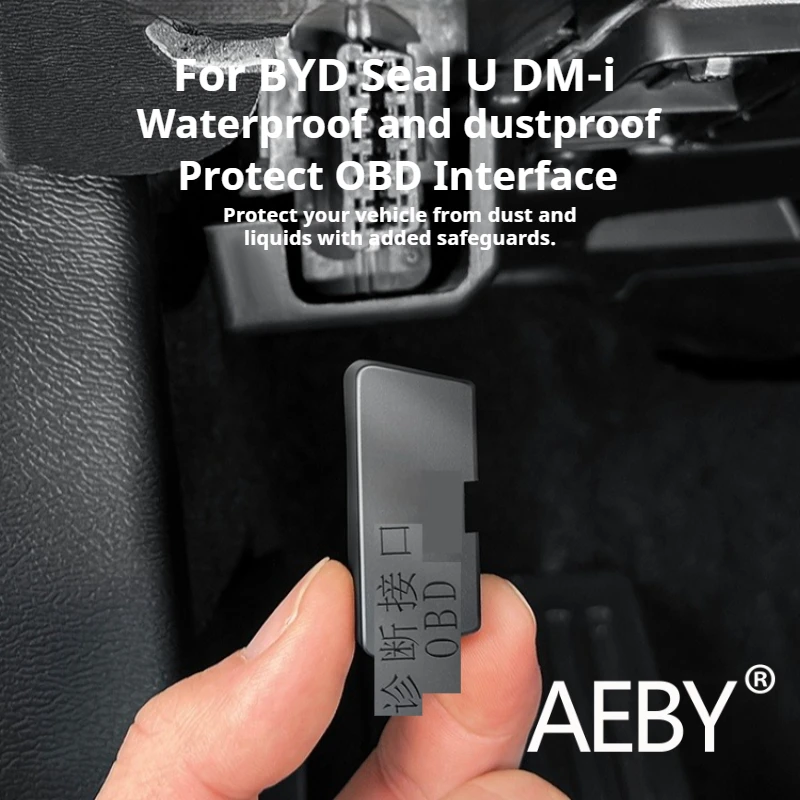 AEBY For BYD Seal U DM-i 2020-2025 OBD2 Port Protective Cover Anti Dust Waterproof Cap, Secure Locking Design, Car Accessories
AEBY For BYD Seal U DM-i 2020-2025 OBD2 Port Protective Cover Anti Dust Waterproof Cap, Secure Locking Design, Car Accessories