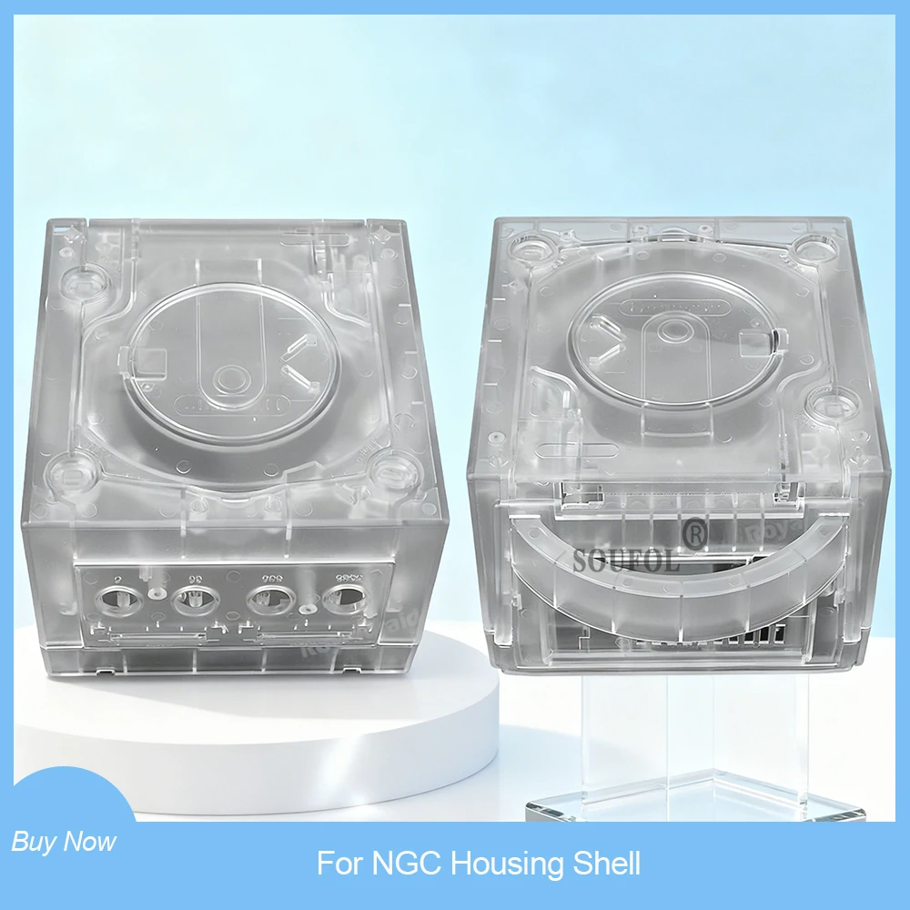 Сменный корпус для NGC для Gamecube, прозрачный корпус, ретро игровая консоль в стиле ретро DOL-101/DOL-001
Сменный корпус для NGC для Gamecube, прозрачный корпус, ретро игровая консоль в стиле ретро DOL-101/DOL-001