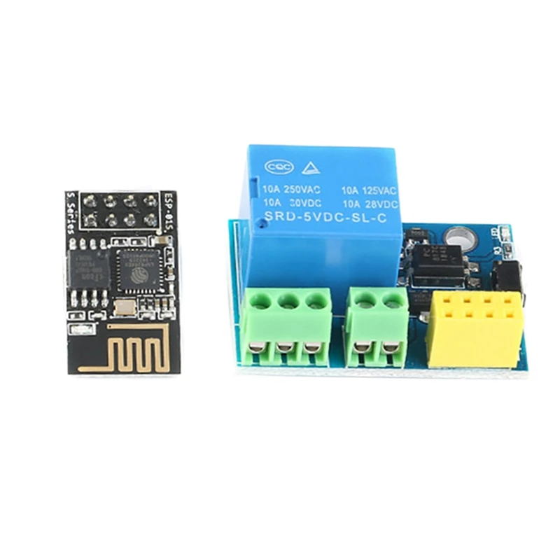 ESP8266 ESP-01S Relay Module WIFI Smart Socket Wireless WIFI Module ESP-01S
ESP8266 ESP-01S Relay Module WIFI Smart Socket Wireless WIFI Module ESP-01S