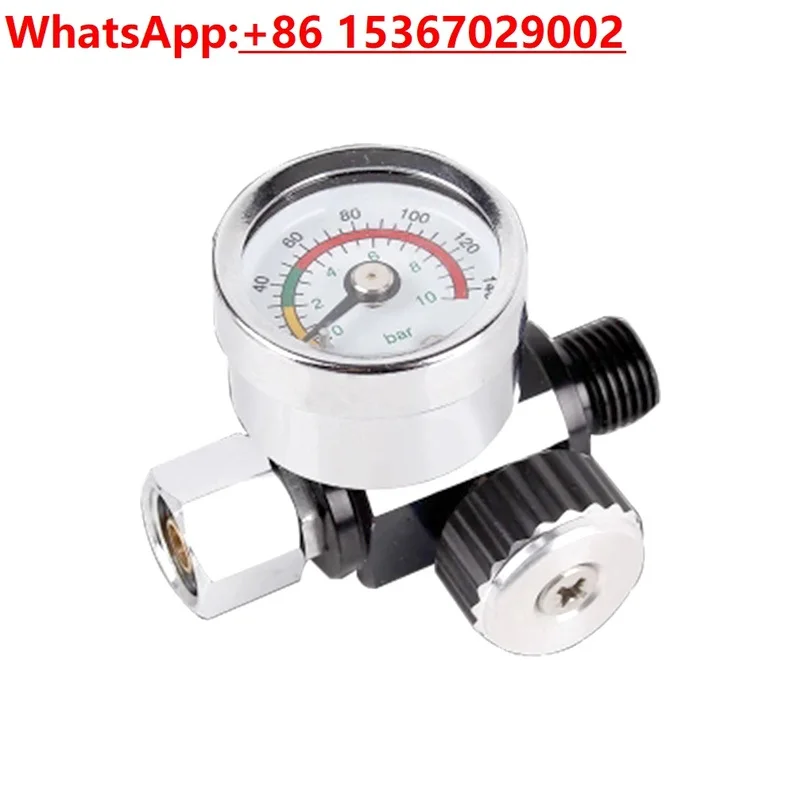 Special pressure regulator for spray gun, air pressure regulator valve tail/regulator, general tail pressure gauge for spray gun
Special pressure regulator for spray gun, air pressure regulator valve tail/regulator, general tail pressure gauge for spray gun