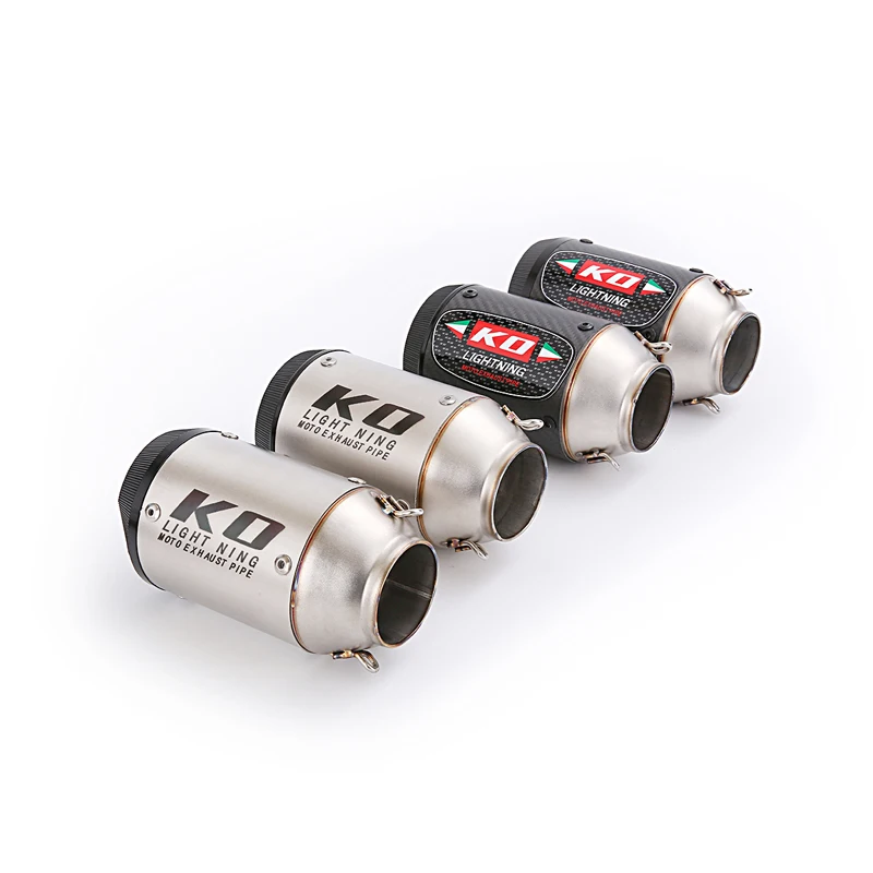 60mm Universal Motorcycle Exhaust Tips Muffler Tail Pipe Real Carbon Fiber Short 160mm Length For Scooter Bike
60mm Universal Motorcycle Exhaust Tips Muffler Tail Pipe Real Carbon Fiber Short 160mm Length For Scooter Bike