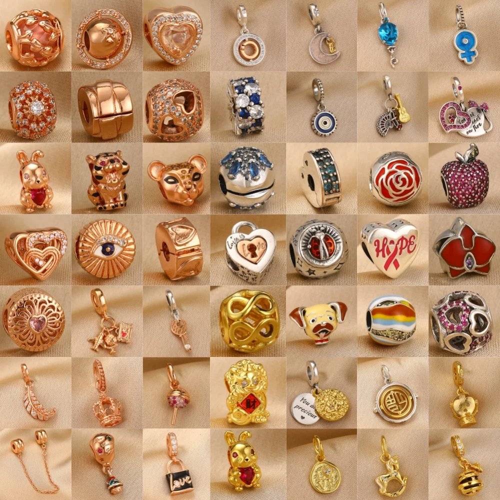 2026 New European 925 Silver, Apple, Rabbit, Bead Key, Horse Pendant Fit Original Bracelet DIY Accessories Exquisite Jewelry
2026 New European 925 Silver, Apple, Rabbit, Bead Key, Horse Pendant Fit Original Bracelet DIY Accessories Exquisite Jewelry 