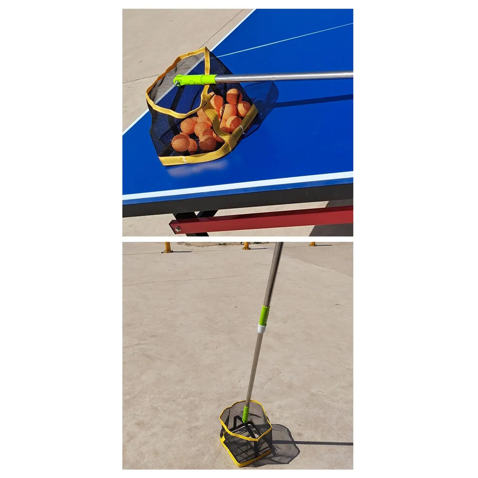 Stainless Steel Ball Picker Adjustable Retriever Tennis Ball Container for Pickleball Court Practice
Stainless Steel Ball Picker Adjustable Retriever Tennis Ball Container for Pickleball Court Practice