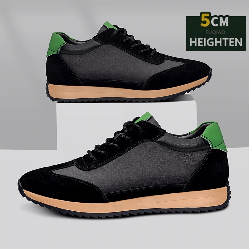 Замшевые повседневные спортивные туфли-лифты высотой 5 см для мужчин и женщин, удобные дышащие кроссовки унисекс с подъемом
Замшевые повседневные спортивные туфли-лифты высотой 5 см для мужчин и женщин, удобные дышащие кроссовки унисекс с подъемом