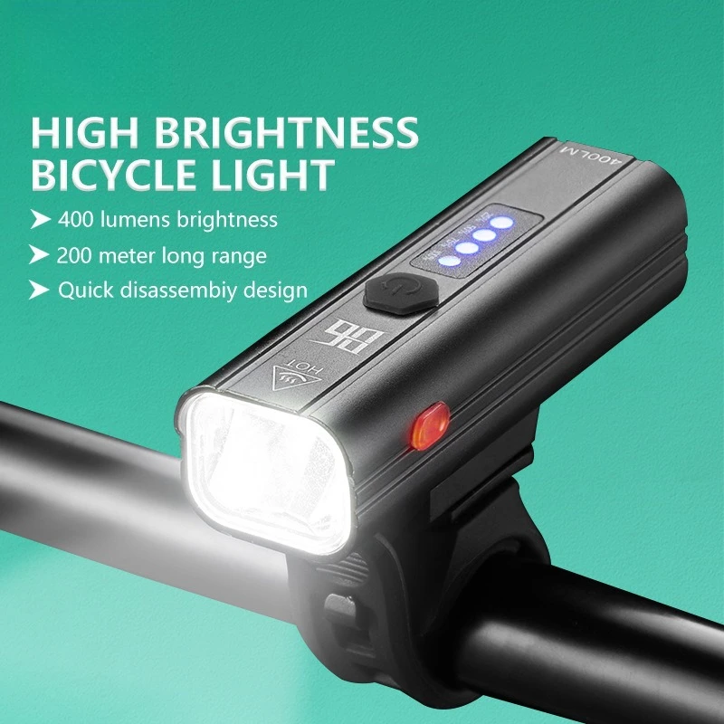 Велосипедный фонарь 400 люмен, велосипедная фара, внешний аккумулятор, фонарик, руль, зарядка через USB, MTB, дорожное освещение, аксессуары для велосипеда 
Велосипедный фонарь 400 люмен, велосипедная фара, внешний аккумулятор, фонарик, руль, зарядка через USB, MTB, дорожное освещение, аксессуары для велосипеда