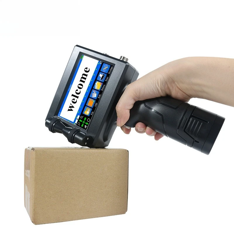 Easy to Operate 4.3inch Handheld Inkjet Printer Batch Coding Machine Label Printer for Logo
Easy to Operate 4.3inch Handheld Inkjet Printer Batch Coding Machine Label Printer for Logo