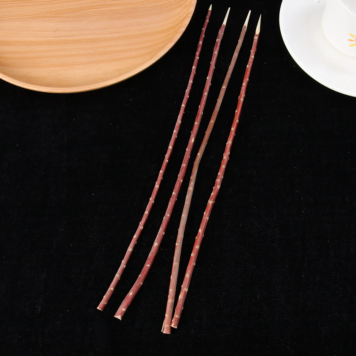 100Pcs Wooden Bbq Forks Barbecue Sticks Durable Natural Wood Skewers for Outdoor Bbq Grill Tools Corn Barbecue Forks
100Pcs Wooden Bbq Forks Barbecue Sticks Durable Natural Wood Skewers for Outdoor Bbq Grill Tools Corn Barbecue Forks