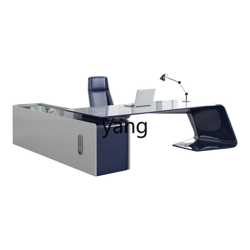 CX fashion president desk, simple personality, modern atmosphere, large desk office
CX fashion president desk, simple personality, modern atmosphere, large desk office