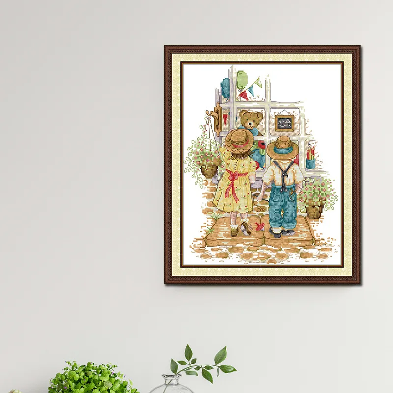Joy Sunday Stamped Cross Stitch Kits,11CT Printed Pattern Embroidery Kit DIY Home Decor-Toy Store
Joy Sunday Stamped Cross Stitch Kits,11CT Printed Pattern Embroidery Kit DIY Home Decor-Toy Store
