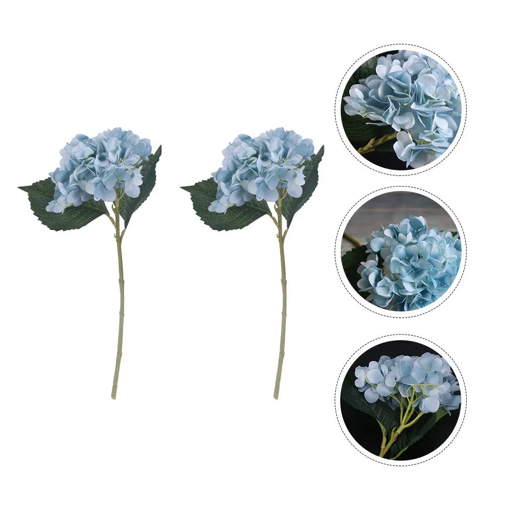 2pcs Simulated Hydrangea Artificial Bouquet For Wedding Prop Bridal Bouquet Home Decoration Festival Adornment Living Room 
2pcs Simulated Hydrangea Artificial Bouquet For Wedding Prop Bridal Bouquet Home Decoration Festival Adornment Living Room