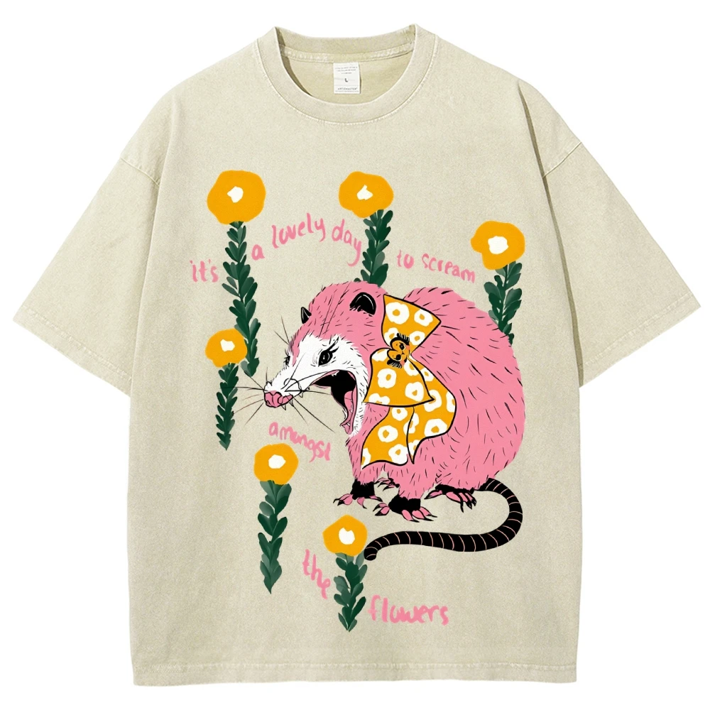 It's a Lovely Day To Scream Trendy Women Shirts Graphic Women’s Clothing Sales Vintage Washed y2k Clothes Retro 90s Tops Tees
It's a Lovely Day To Scream Trendy Women Shirts Graphic Women’s Clothing Sales Vintage Washed y2k Clothes Retro 90s Tops Tees