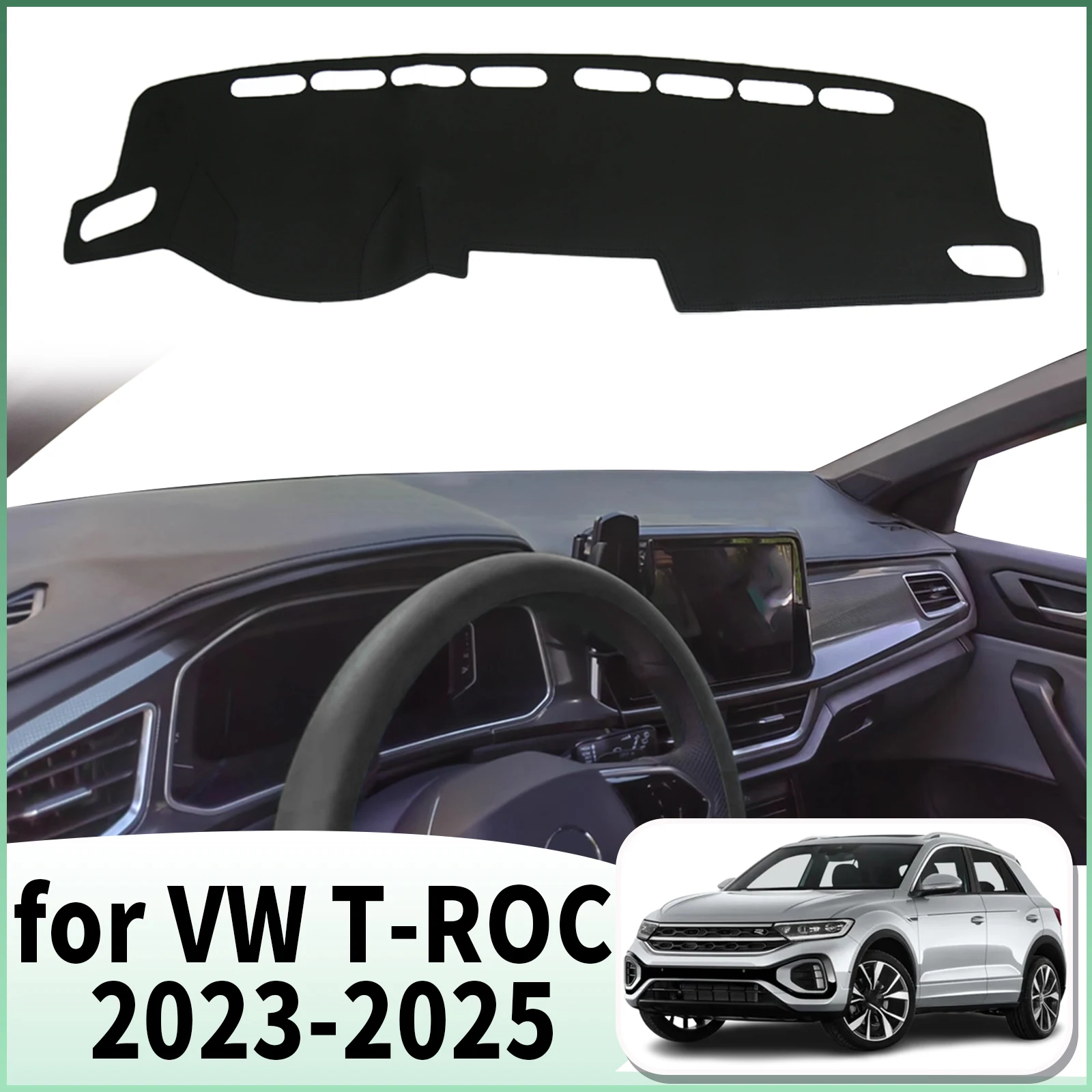 fit for VW T-ROC 2023 2024 2025 TROC T ROC Dashmat Car Accessories Dashboard Cover Pad DashMat Sunshade Protective Carpet
fit for VW T-ROC 2023 2024 2025 TROC T ROC Dashmat Car Accessories Dashboard Cover Pad DashMat Sunshade Protective Carpet