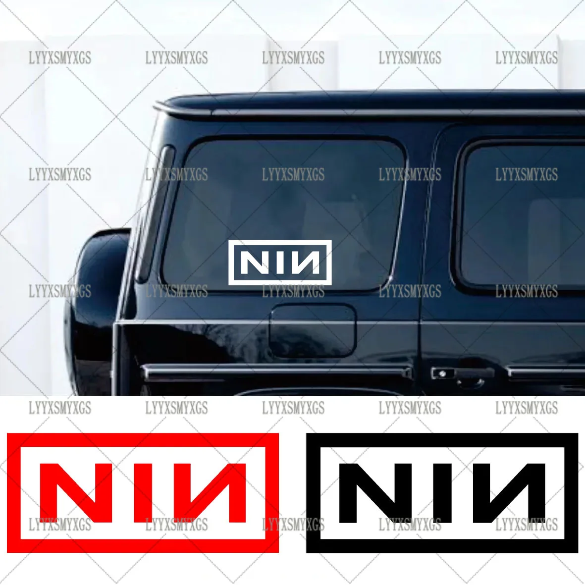 Self-Adhesive Custom NIN Logo Car Stickers Waterproof Sunscreen Vinyl Decal PVC wholesale Car Accessories
Self-Adhesive Custom NIN Logo Car Stickers Waterproof Sunscreen Vinyl Decal PVC wholesale Car Accessories