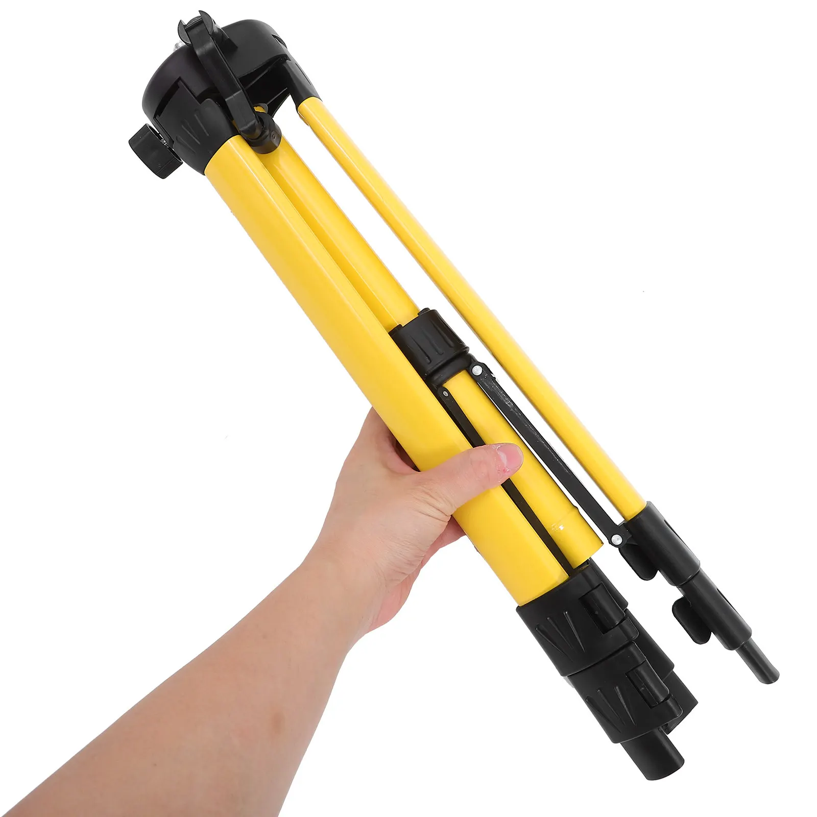1Pcs Level Tripod Stand Premium Steel Smooth Adjustable Height 50Kg Load Spirit Level Holder Gauge Support Yellow
1Pcs Level Tripod Stand Premium Steel Smooth Adjustable Height 50Kg Load Spirit Level Holder Gauge Support Yellow