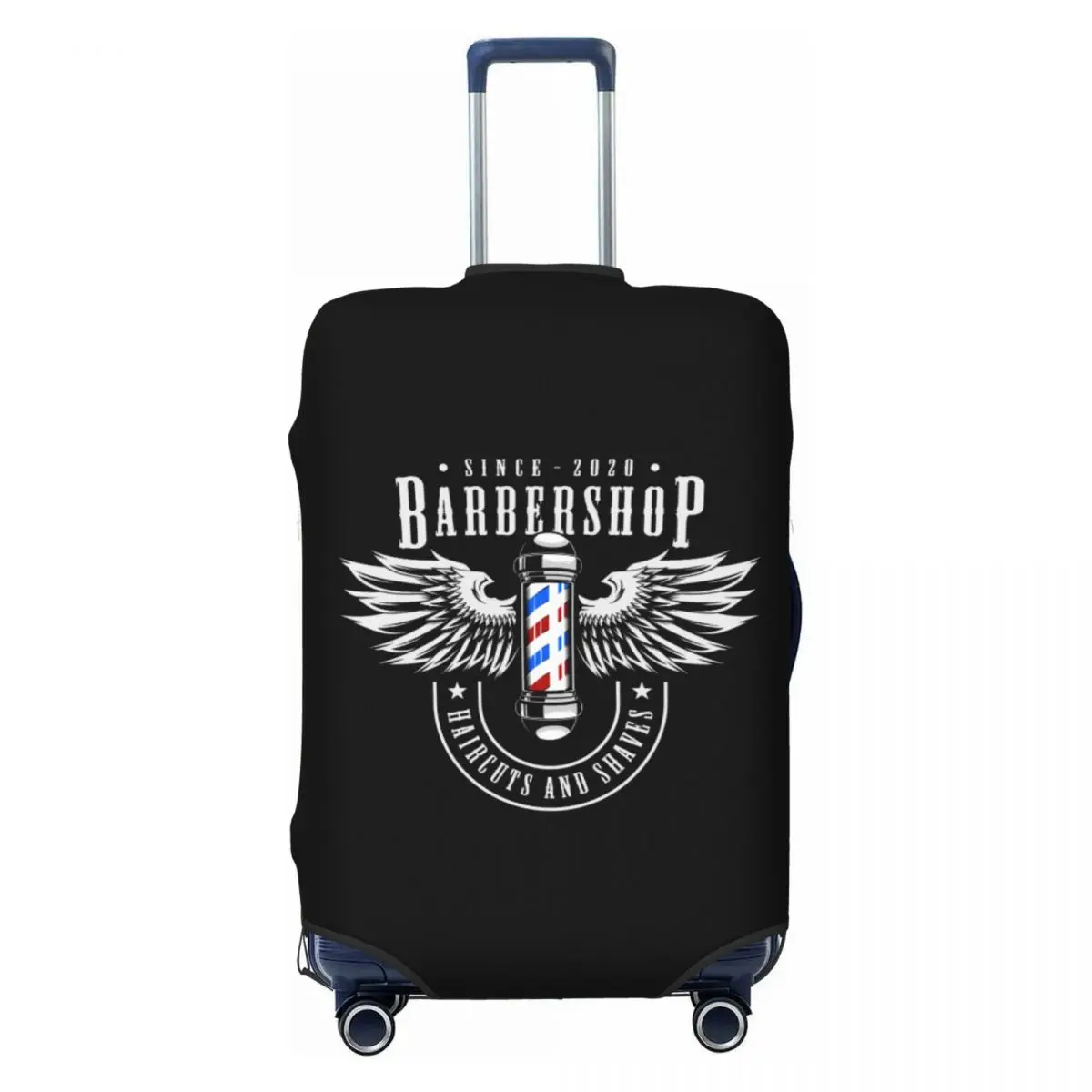 Custom Hairdresser Barber Shop Luggage Cover Elastic Travel Suitcase Protective Covers Suit For 18-32 inch
Custom Hairdresser Barber Shop Luggage Cover Elastic Travel Suitcase Protective Covers Suit For 18-32 inch