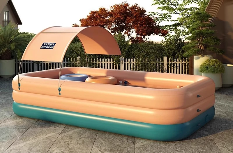 Sunshade swimming pool, adults, children and children's families thickened indoor and outdoor foldable large inflatable
Sunshade swimming pool, adults, children and children's families thickened indoor and outdoor foldable large inflatable