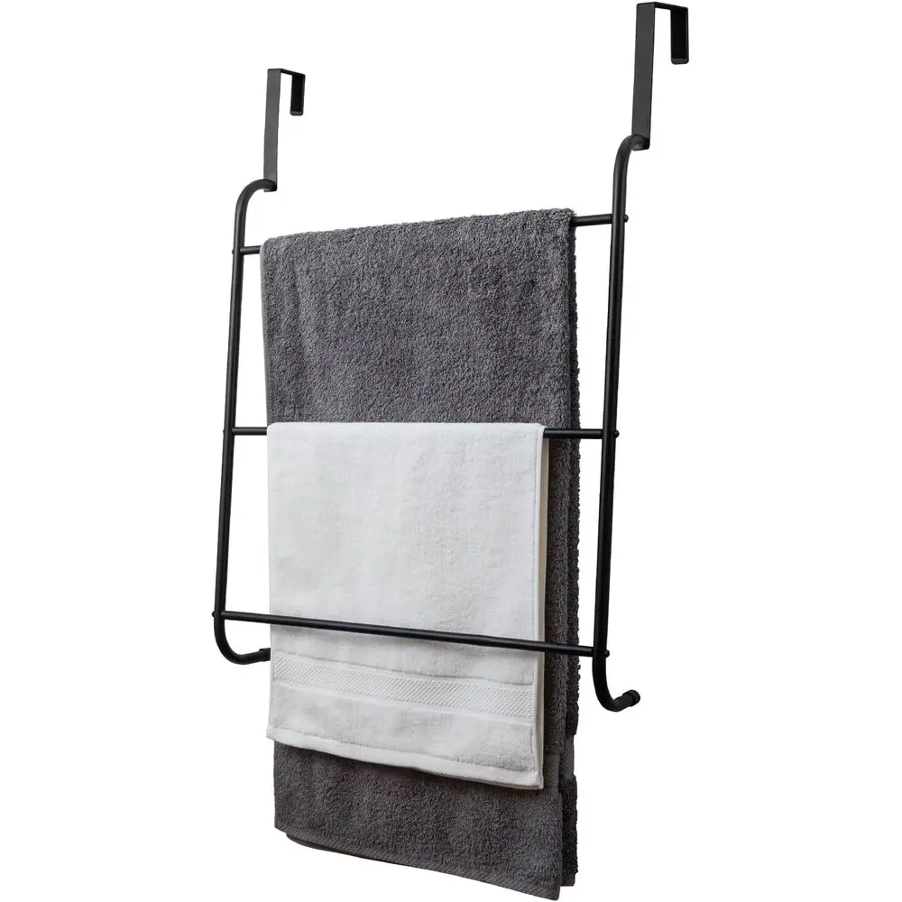 3 Tier Triple Bar Towel Holder, Space Saving Bathroom/Laundry Room Towel Drying Rack, Over Shower Door Towel Hanger
3 Tier Triple Bar Towel Holder, Space Saving Bathroom/Laundry Room Towel Drying Rack, Over Shower Door Towel Hanger