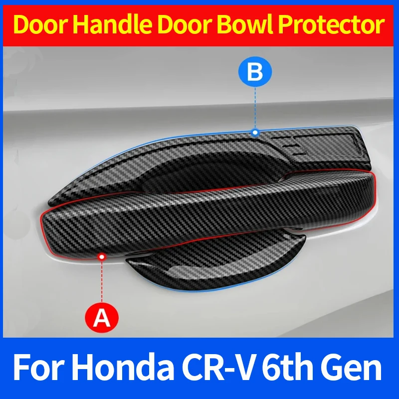 For Honda CRV 2023 2024 2025 CR-V 6th Gen Hybrid Car Door Handle Bowl Cover Protection Decoration Accessories
For Honda CRV 2023 2024 2025 CR-V 6th Gen Hybrid Car Door Handle Bowl Cover Protection Decoration Accessories