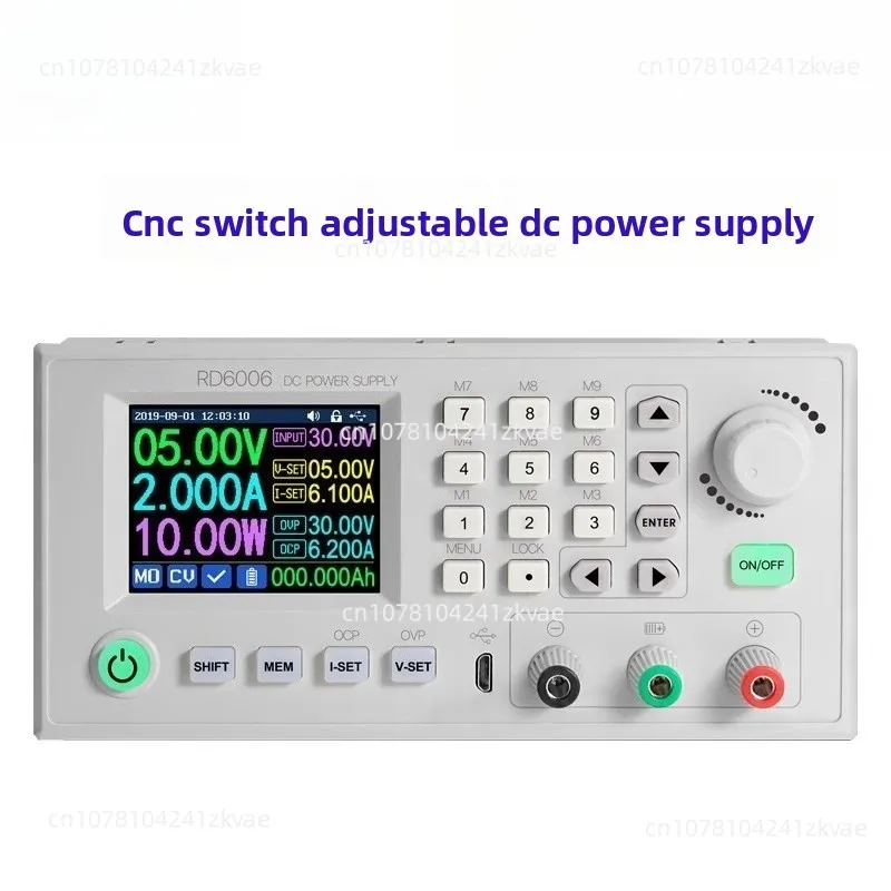 Регулируемый выключатель питания постоянного тока с ЧПУ серии RD6006/6012/6018, 60 В, 12 18 А, отличный модуль обода 6
Регулируемый выключатель питания постоянного тока с ЧПУ серии RD6006/6012/6018, 60 В, 12 18 А, отличный модуль обода 6