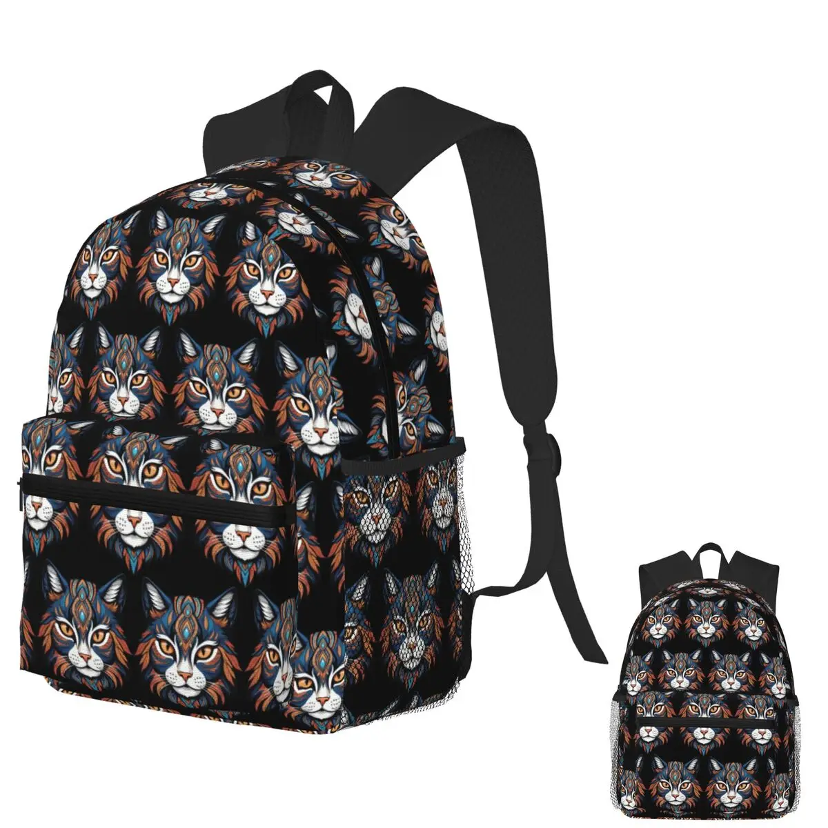 Mystic Tribal Cat Sacred Feline Spirit Student Backpack School Bag Hiking Travel Daypack for Boys Girls Bookbag Shoulder Bags
Mystic Tribal Cat Sacred Feline Spirit Student Backpack School Bag Hiking Travel Daypack for Boys Girls Bookbag Shoulder Bags