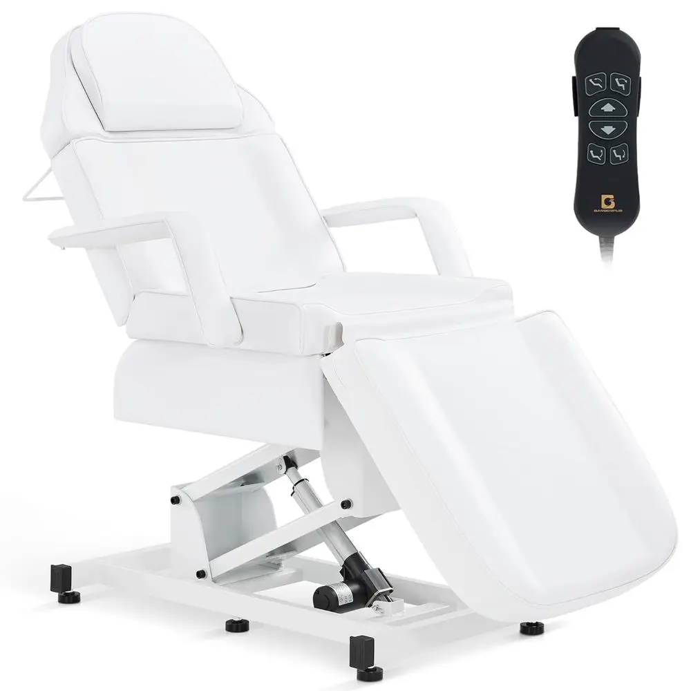 Electric Adjustable Facial Bed with 3 Motors or Electric Tattoo Chair for Estheticians and Clients
Electric Adjustable Facial Bed with 3 Motors or Electric Tattoo Chair for Estheticians and Clients