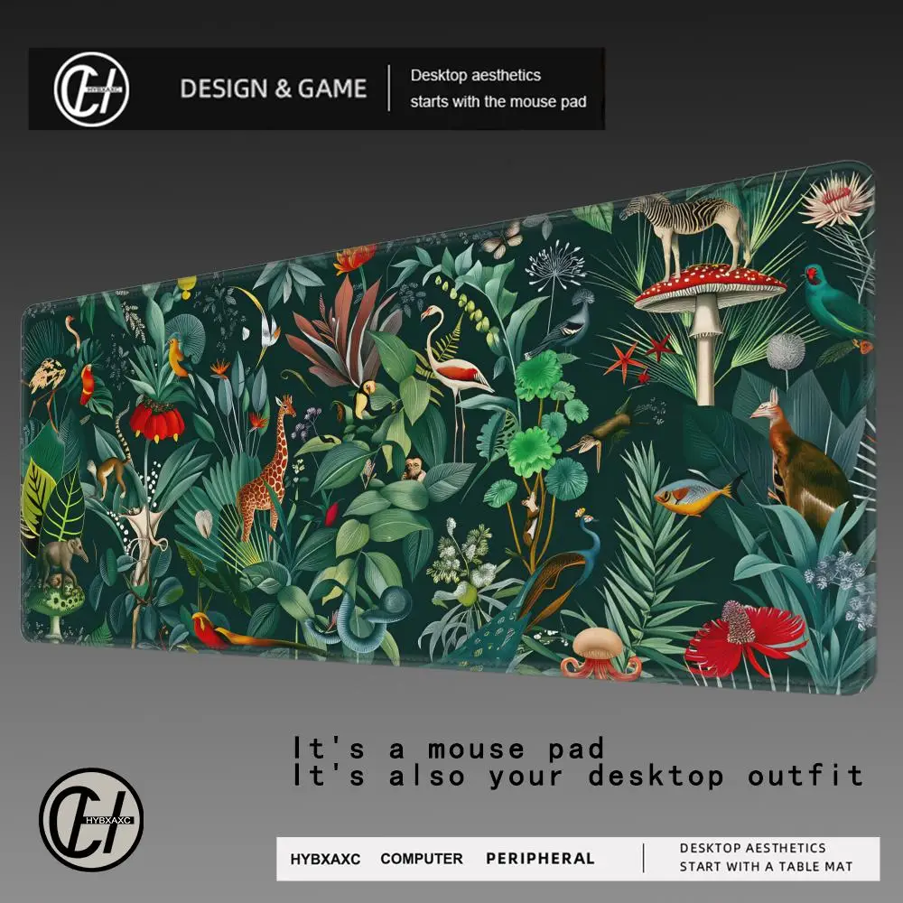 HYBXAXC Nice Printing Plant Animal Desk Mat Vintage Aesthetic Mouse Pad Forest Magic Nature Green Mousepad Accessories Decor
HYBXAXC Nice Printing Plant Animal Desk Mat Vintage Aesthetic Mouse Pad Forest Magic Nature Green Mousepad Accessories Decor