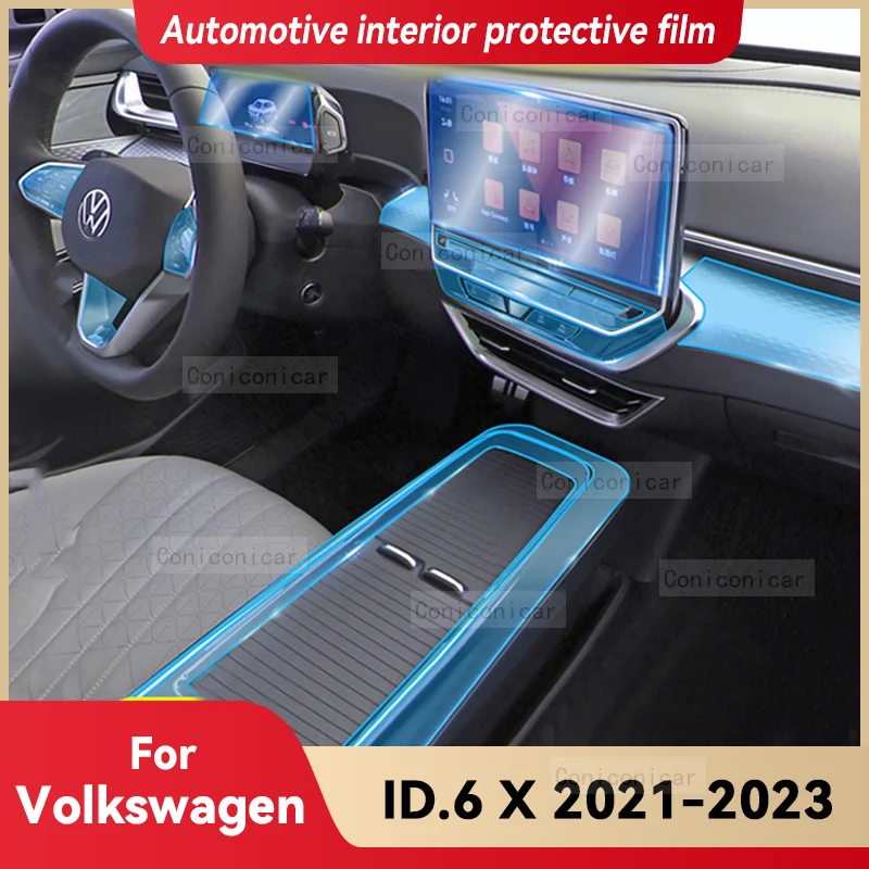 Панель коробки передач для Volkswagen ID.6 X 2021-2023, панель приборной панели навигации, Защитная пленка для автомобильного интерьера, аксессуары для защиты от царапин
Панель коробки передач для Volkswagen ID.6 X 2021-2023, панель приборной панели навигации, Защитная пленка для автомобильного интерьера, аксессуары для защиты от царапин