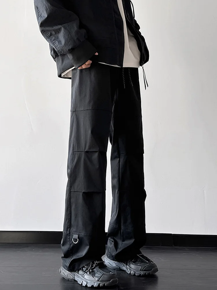 Мужские повседневные брюки прямого кроя в стиле рабочей одежды, модные, свободные, немнущиеся, в стиле хип-хоп, для уличной моды
Мужские повседневные брюки прямого кроя в стиле рабочей одежды, модные, свободные, немнущиеся, в стиле хип-хоп, для уличной моды