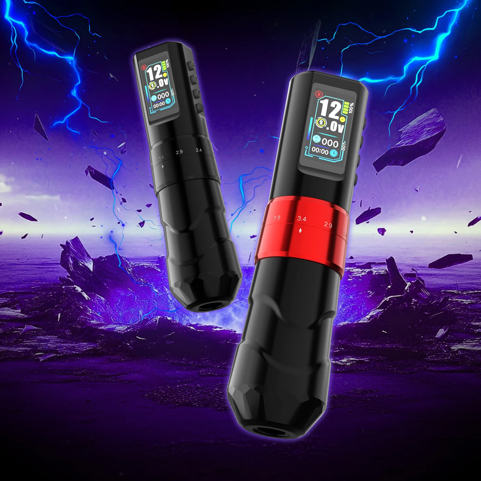 Tuffking Tattoo P11 Series Adjustable Travel Tattoo Pen Integrated Machine Tattoo Machine Wireless Motor Machine
Tuffking Tattoo P11 Series Adjustable Travel Tattoo Pen Integrated Machine Tattoo Machine Wireless Motor Machine