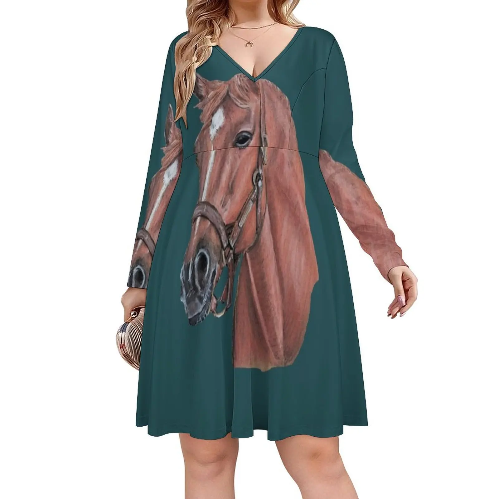 Big Red Secretariat, Race Horse Oversized V-neck Dress Dresses gala women clothing 2024 new arrivals
Big Red Secretariat, Race Horse Oversized V-neck Dress Dresses gala women clothing 2024 new arrivals