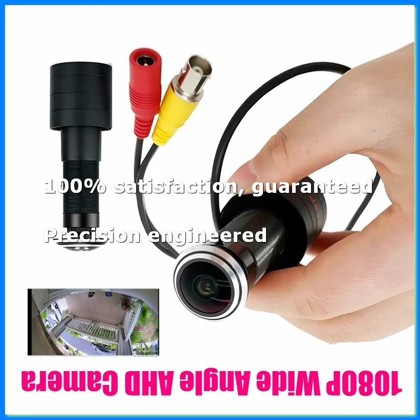 1.7mm Panorama Fish-Eye 1080P Wide Angle AHD Camera PAL 2MP CCTV Door Viewer Adjustable for Home Security-A23R
1.7mm Panorama Fish-Eye 1080P Wide Angle AHD Camera PAL 2MP CCTV Door Viewer Adjustable for Home Security-A23R