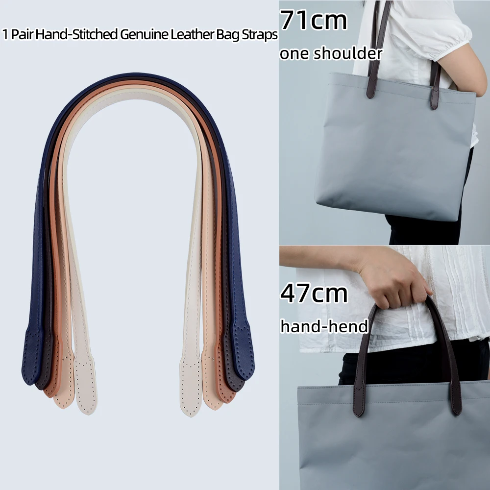 1 Pair of Hand Stitched Genuine Leather Bags Straps Single Shoulder Underarm Handles Replacement Accessories
1 Pair of Hand Stitched Genuine Leather Bags Straps Single Shoulder Underarm Handles Replacement Accessories