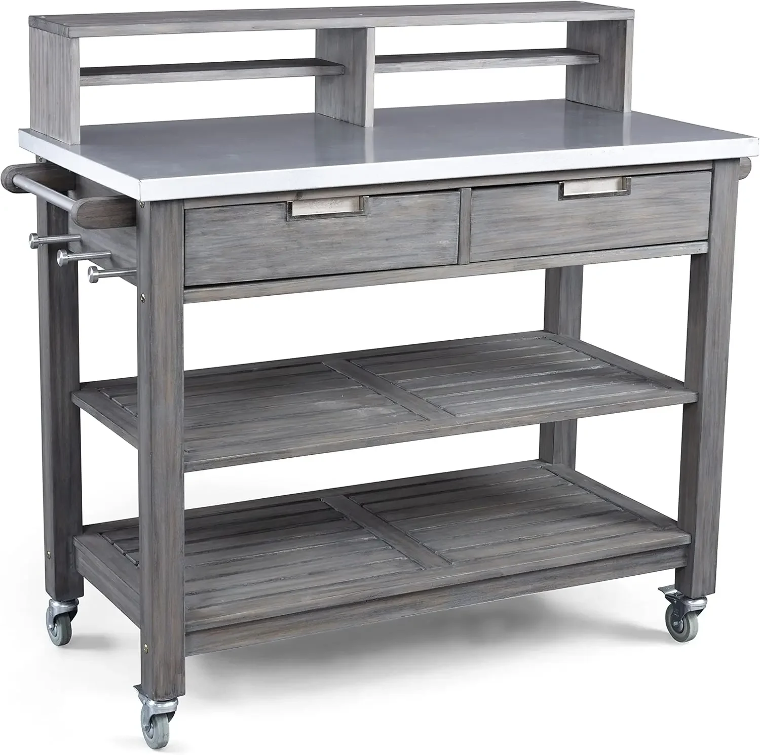 Maho Gray Teak Potting Bench
Maho Gray Teak Potting Bench